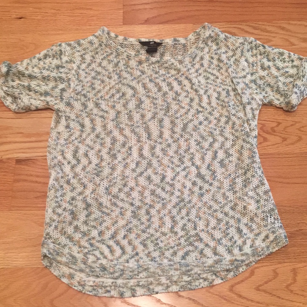 Short Sleeve Knit Top